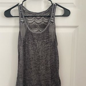 Dark Gray Razorback Tank